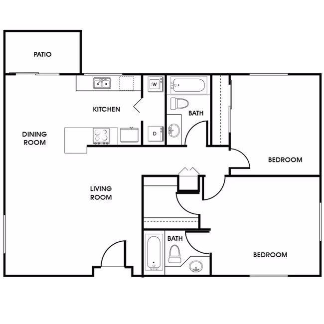 Unit 308 308 floor plan